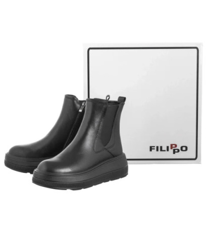 Filippo Czarne DBT6375/24 BK (FO126-a) bateliai