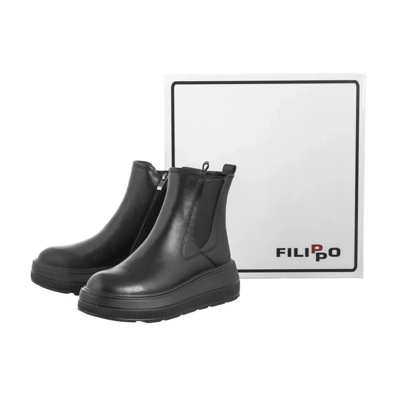 Filippo Czarne DBT6375/24 BK (FO126-a) bateliai