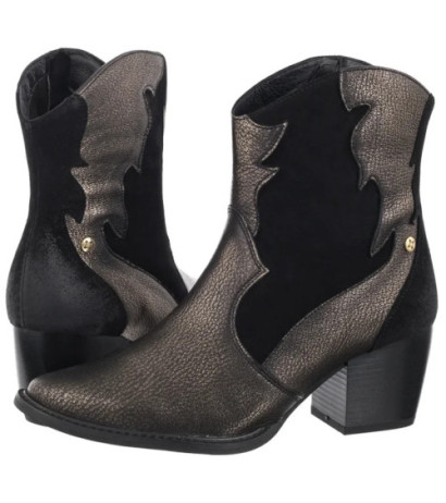 Maciejka Czarne/Złote 06694-25/00-8 (MA1293-b) batai