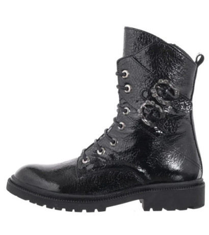 Venezia Czarne Lakierowane L031CRBLOBB034 (VE812-a) batai
