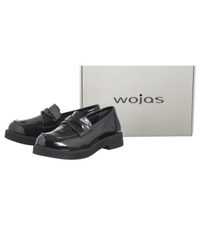 Wojas Czarne Lakierowane 46305-31 (WO244-a) batai