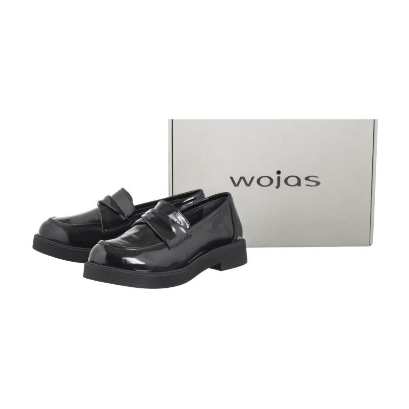 Wojas Czarne Lakierowane 46305-31 (WO244-a) batai