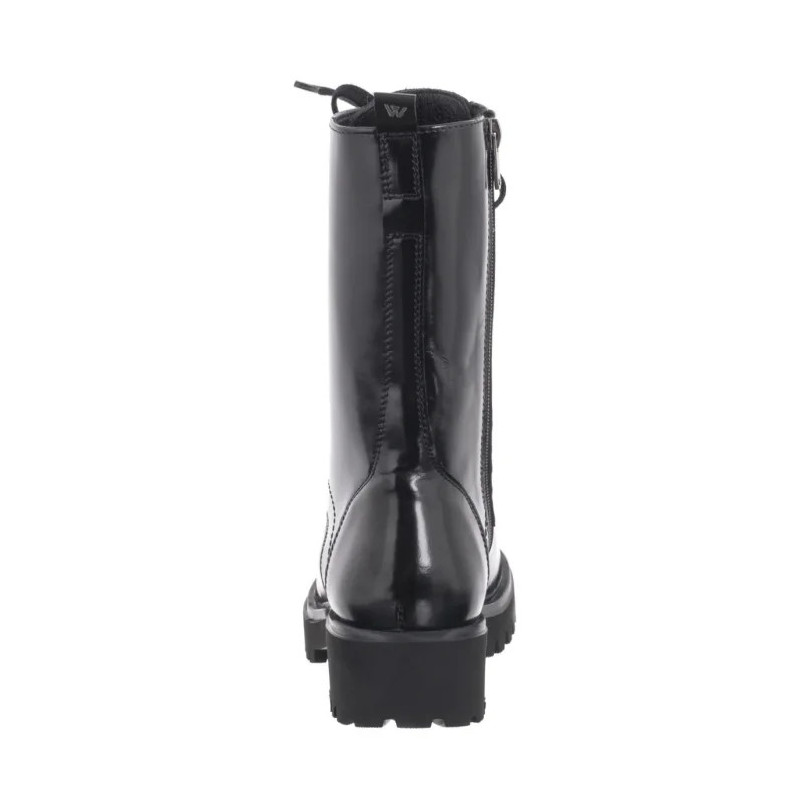 Wojas Czarne Lakierowane 64128-31 (WO246-a) batai
