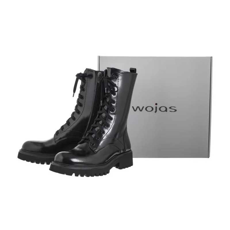 Wojas Czarne Lakierowane 64128-31 (WO246-a) batai