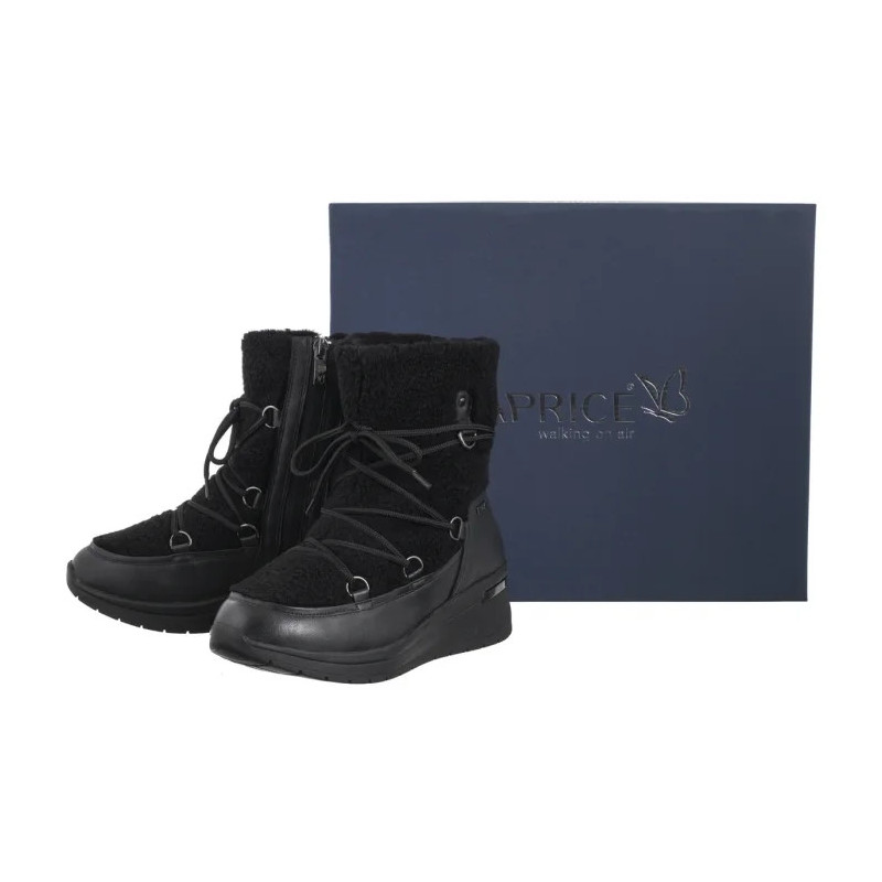 Caprice Czarne 9-26222-43 019 Black Comb (CP428-a) batai
