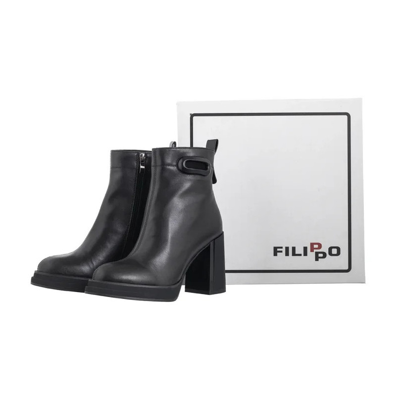 Filippo Czarne DBT6546/24 BK (FO135-a) bateliai