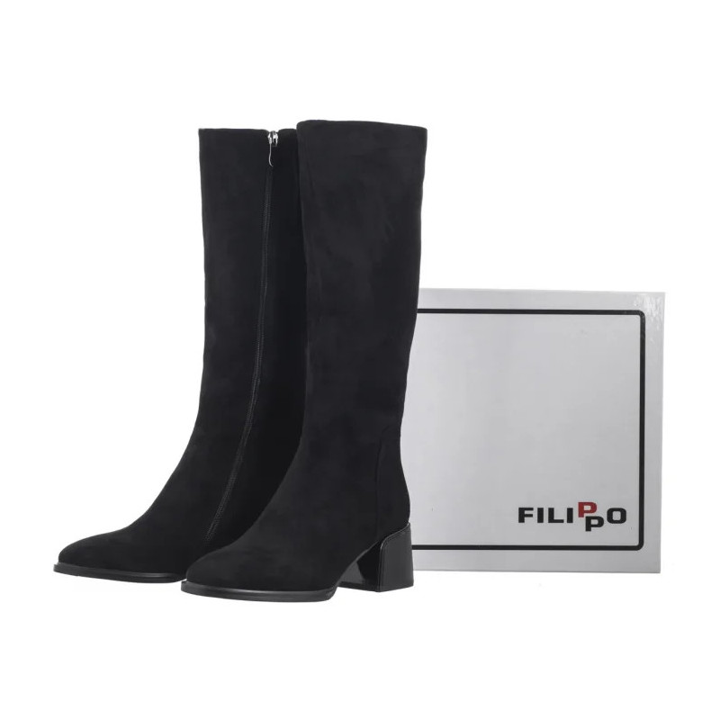 Filippo Czarne DKZ6603/24 BK (FO136-a) bateliai