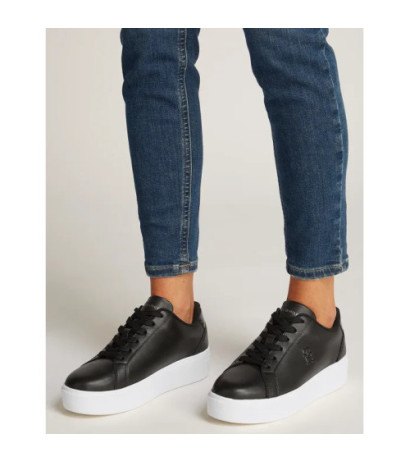 Tommy Hilfiger TH Platform Court Sneaker Black FW0FW08614 BDS (TH1220-a) sportiniai bateliai