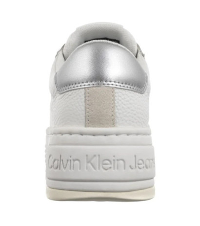 Calvin Klein Bold Flatf Low Mix Ohb Bright White/Creamy White/Silver YW0YW01632 0LC (CK602-a) bateliai