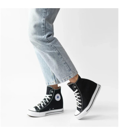 Converse CTAS Wedge Hi Black/Red/Navy A11909C (CO729-a) batai