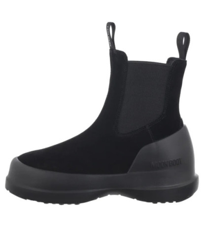 Moon Boot MB Luna Chelsea Suede Black 2480050 N001 (MB71-a) batai
