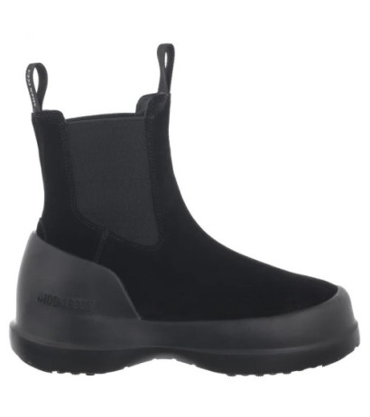 Moon Boot MB Luna Chelsea Suede Black 2480050 N001 (MB71-a) batai