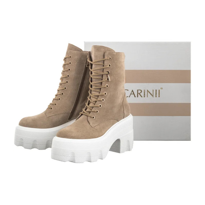 Carinii Beżowe B9923-O17-000-000-G67 (CI800-a) bateliai