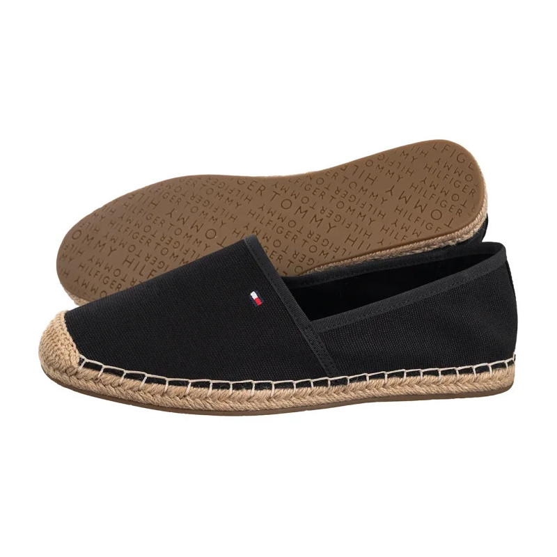 Tommy Hilfiger Flag Canvas Espadrille Black FW0FW08541 BDS (TH1264-b) sportiniai bateliai