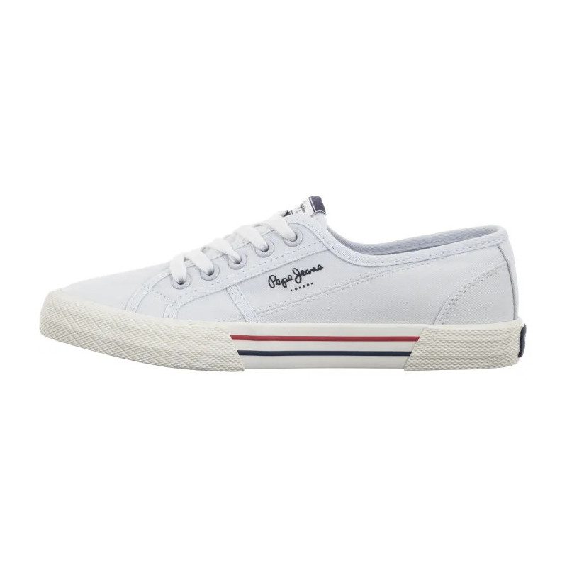 Pepe Jeans Brady Basic W White PLS31287 800 (PE9-b) sportiniai bateliai