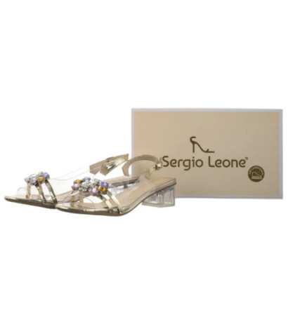 Sergio Leone Złote SK 047 (SL561-a) sandalai