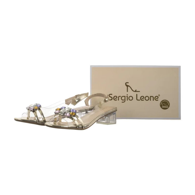 Sergio Leone Złote SK 047 (SL561-a) sandalai