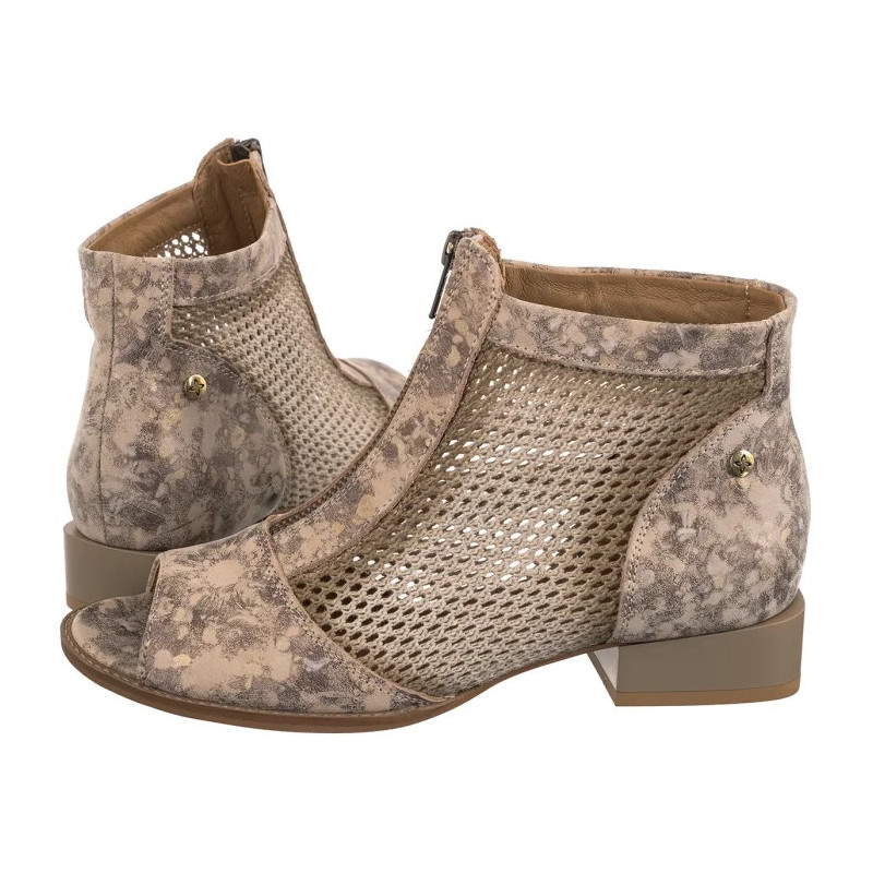 Maciejka Beżowo-Złote 06413-43/00-1 (MA1299-a) batai