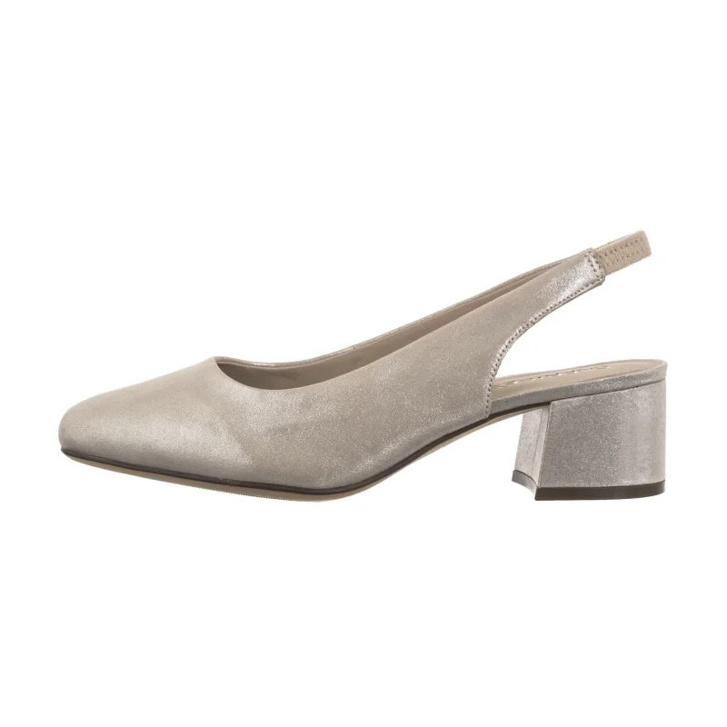 Caprice Srebrne 9-29500-42 341 Taupe Metallic (CP433-a) bateliai
