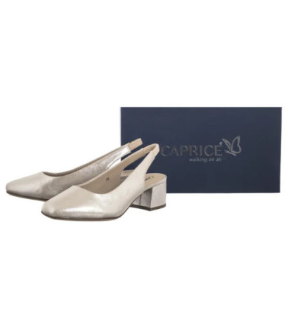 Caprice Srebrne 9-29500-42 341 Taupe Metallic (CP433-a) bateliai