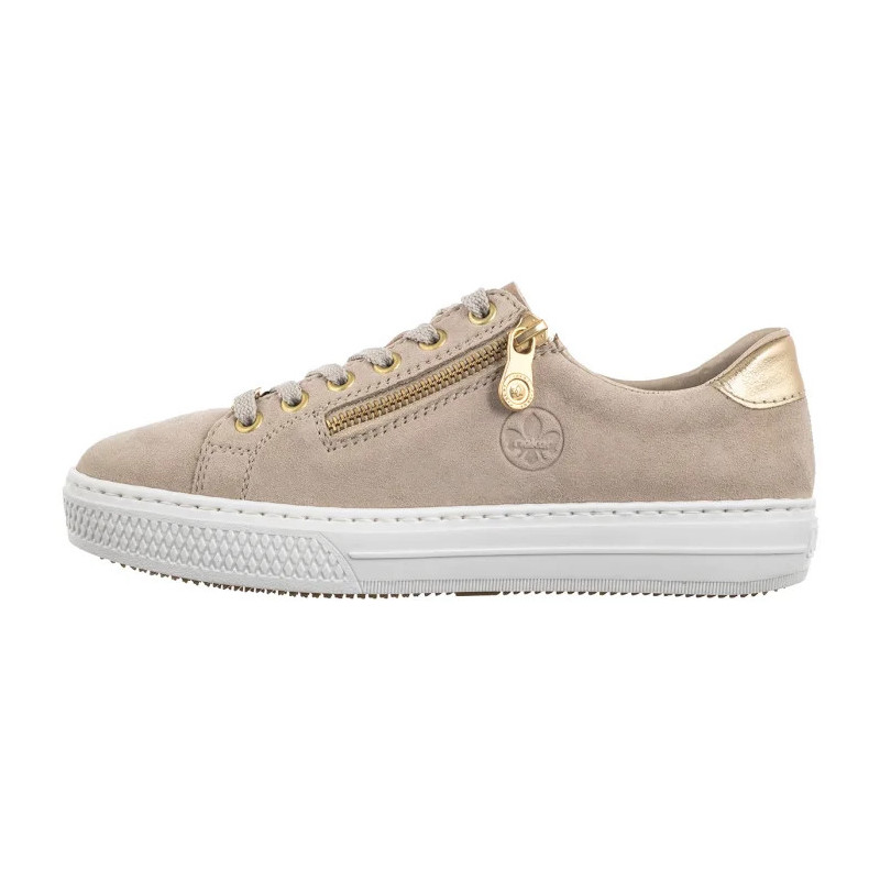 Rieker Beżowe L59L1-60 Beige (RI226-a) batai
