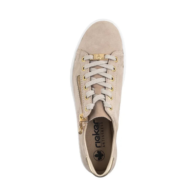 Rieker Beżowe L59L1-60 Beige (RI226-a) batai