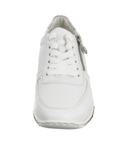 Rieker Białe N5127-80 White (RI227-a) batai