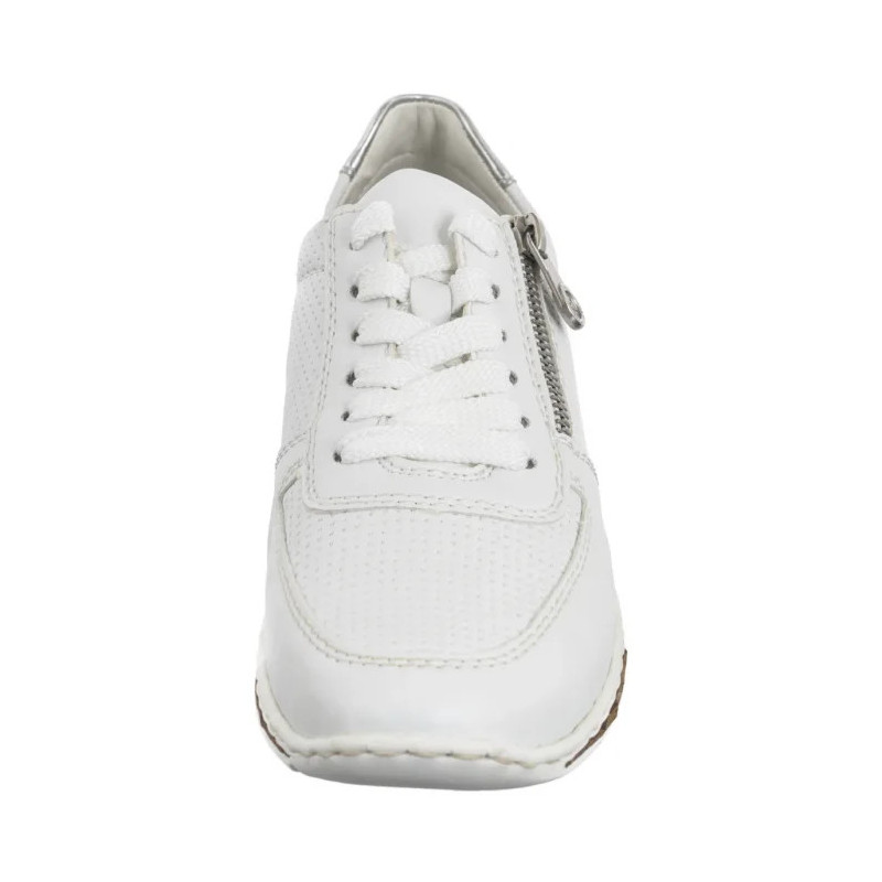 Rieker Białe N5127-80 White (RI227-a) batai