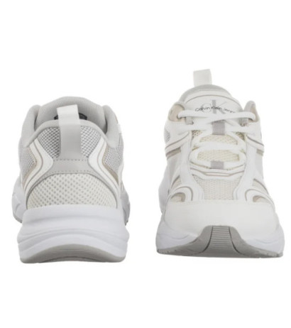 Calvin Klein Retro Tennis Mesh Ml Bright White/Silver YW0YW01807 0LI (CK610-b) sportiniai bateliai