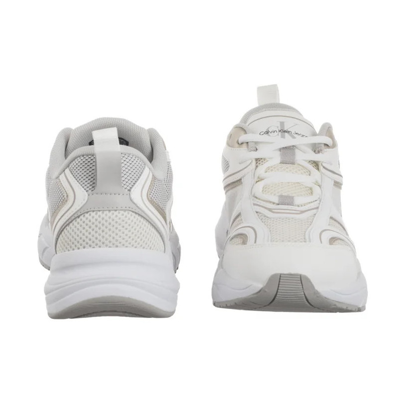Calvin Klein Retro Tennis Mesh Ml Bright White/Silver YW0YW01807 0LI (CK610-b) sportiniai bateliai