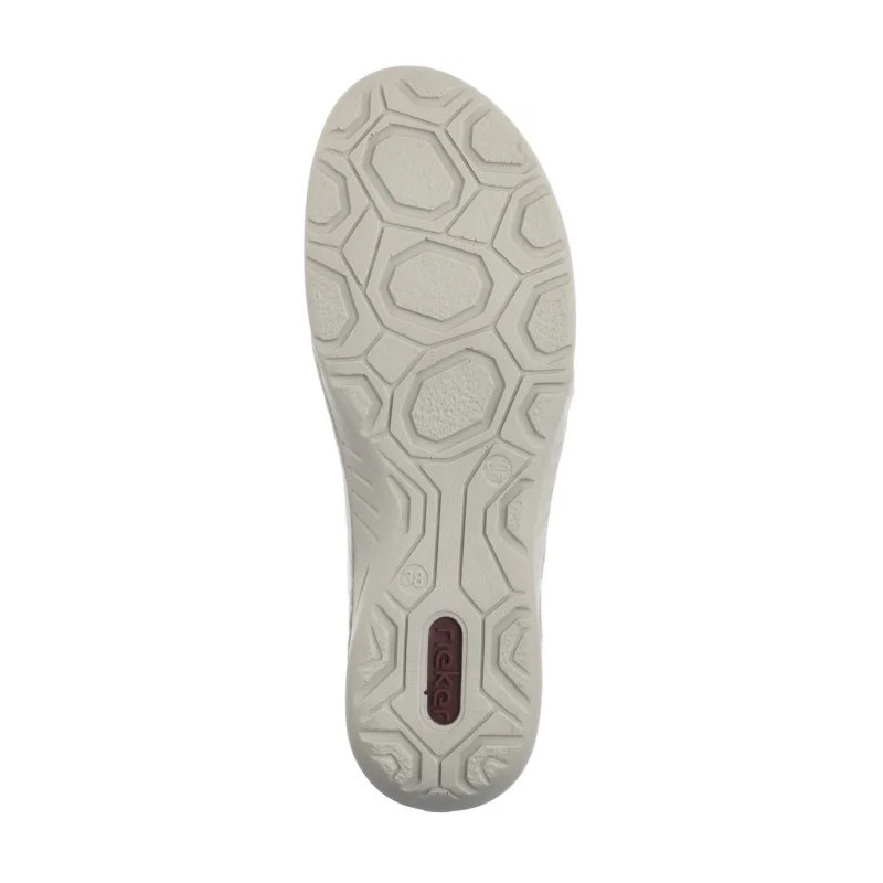 Rieker Białe 52560-80 White (RI228-a) batai