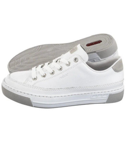 Rieker Białe L8847-80 White...
