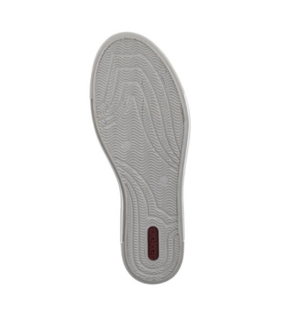 Rieker Białe L8847-80 White  (RI231-a) batai