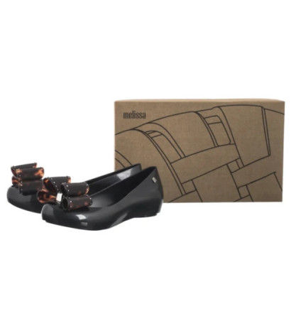 Melissa Ultragirl Classic Bow 35965/BC917 Black/Tortoiseshell  (ML330-a) bateliai