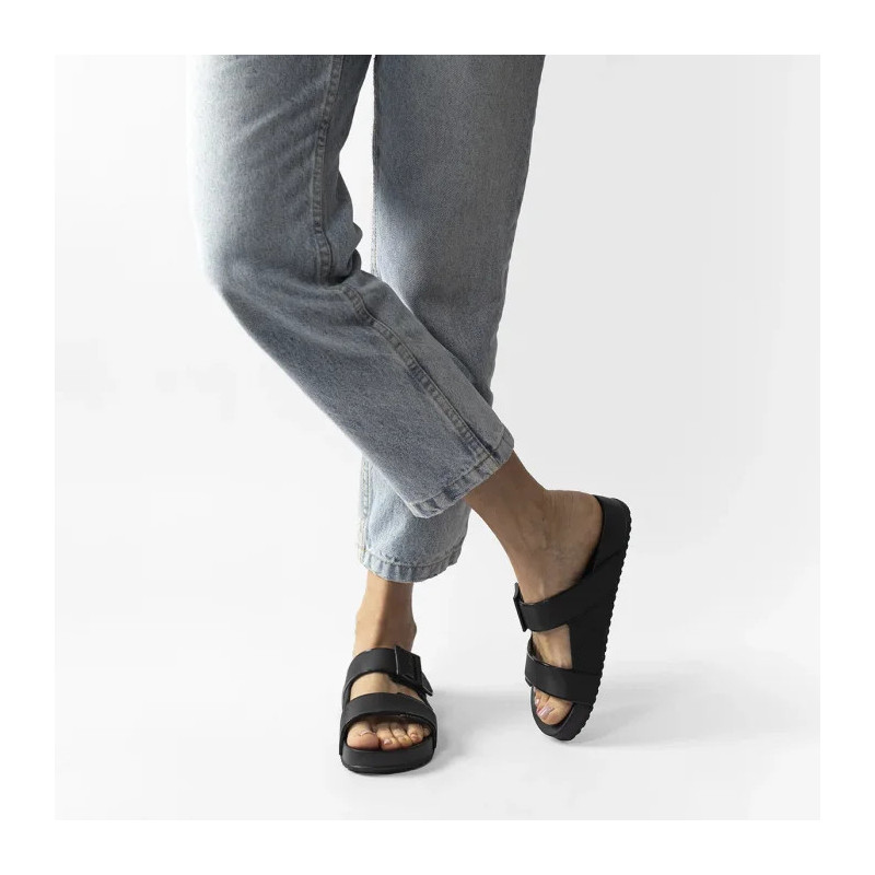 Melissa Cozy Connection Slide 35832/AZ933 Black (ML342-b) Moteriški batai/šlepetės