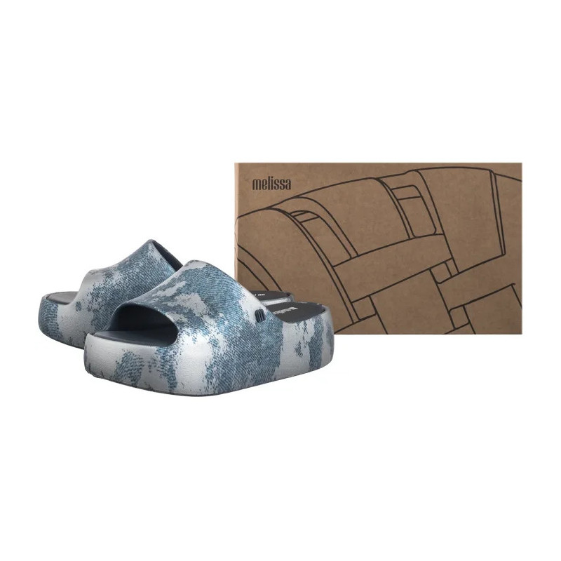 Melissa Free Platform Slide Denim AD 36149/BG684 Jeans Blue (ML345-b) Moteriški batai/šlepetės