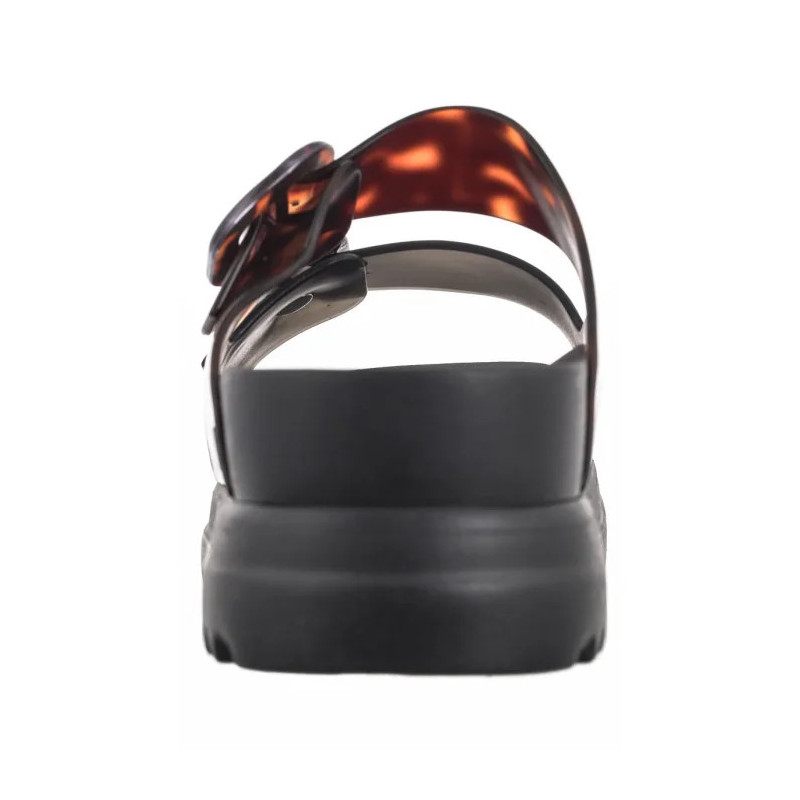 Melissa Cozy Platform AD 36158/BH499 Black/Tortoise Shell (ML338-b) Moteriški batai/šlepetės