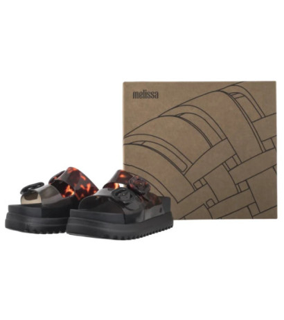 Melissa Cozy Platform AD 36158/BH499 Black/Tortoise Shell (ML338-b) Moteriški batai/šlepetės