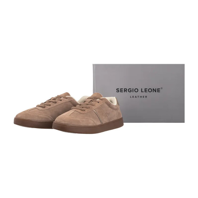 Sergio Leone Jasnobrązowe SP 112  (SL565-a) batai