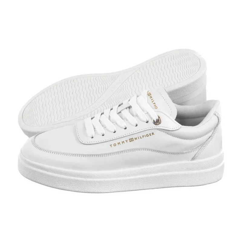 Tommy Hilfiger Modern Court Sneaker Lthr White FW0FW08800 YBS (TH1279-a) sportiniai bateliai
