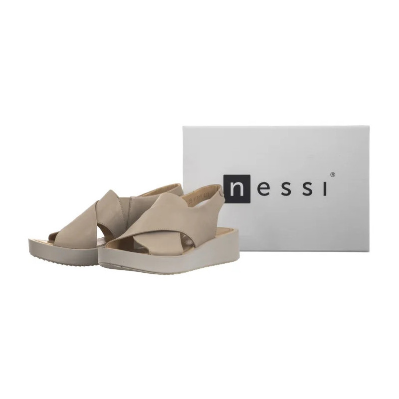 Nessi Beżowe 20730/1 122 (NE433-a) sandalai
