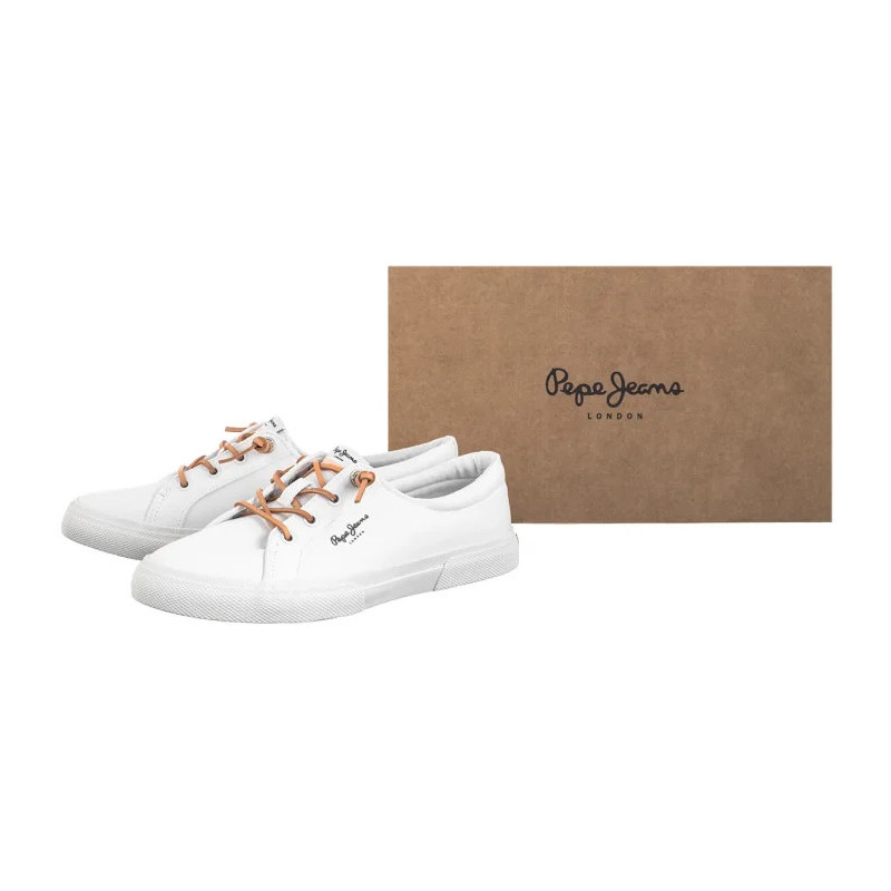 Pepe Jeans Kenton Block W White PLS31590 800 (PE31-a) sportiniai bateliai