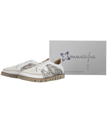 Maciejka Białe 06784-11/00-1 (MA1310-c) batai