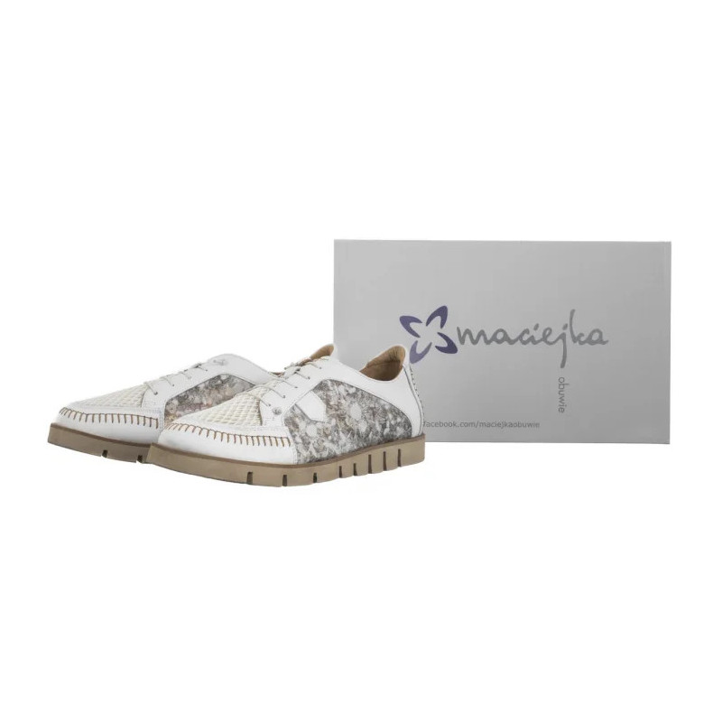 Maciejka Białe 06784-11/00-1 (MA1310-c) batai