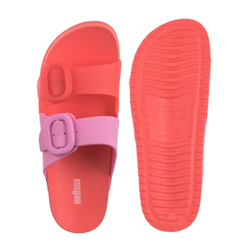 Melissa Cozy Slide AD 33913/BG167 Black/Beige  (ML328-d) Moteriški batai/šlepetės