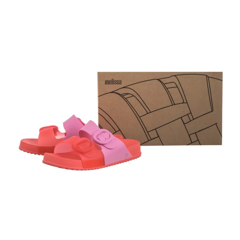 Melissa Cozy Slide AD 33913/BG167 Black/Beige  (ML328-d) Moteriški batai/šlepetės