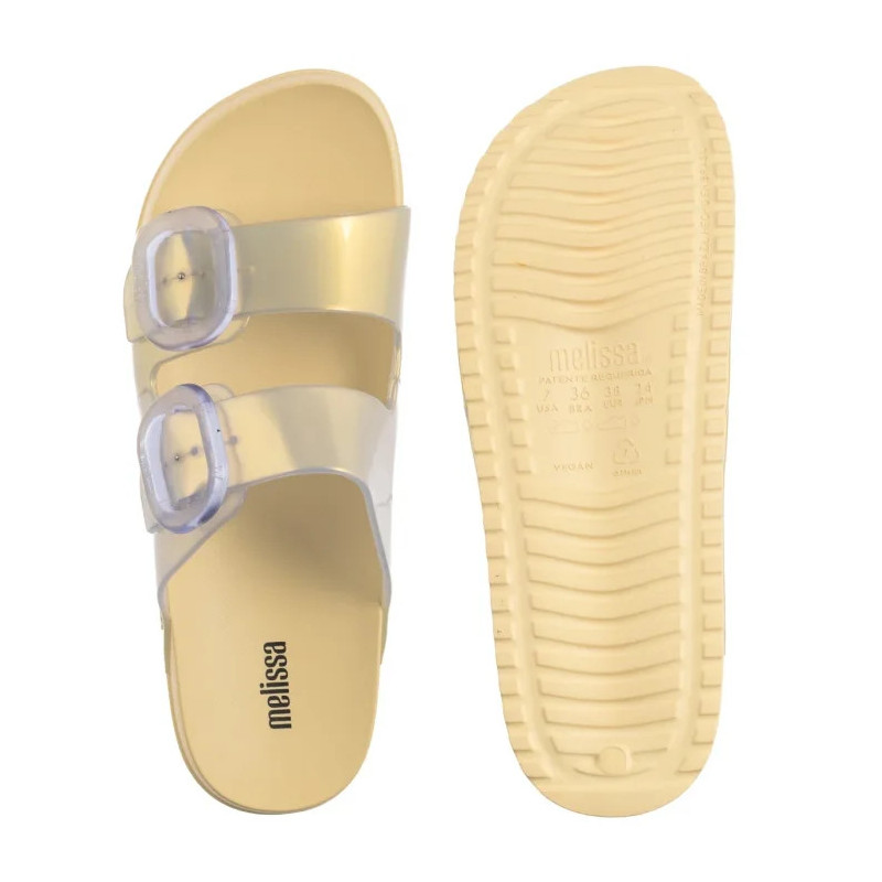 Melissa Cozy Slide AD 33913/AT378 Pearl Yellow (ML328-e) Moteriški batai/šlepetės