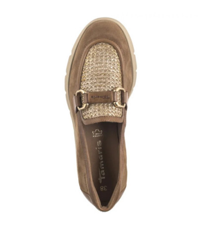 Tamaris Brązowe 1-24628-44 392 Cognac Comb (TM519-a) bateliai