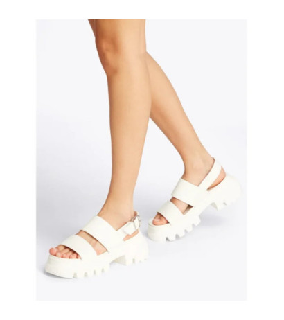 Tommy Hilfiger Tjw Chunky City Sandal Ecru EN0EN02750 YBL (TH1293-a) sandalai