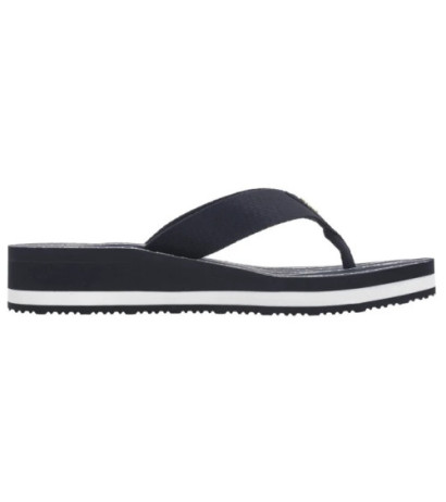 Tommy Hilfiger Im TH Chainprint Midwedge Sandal Space Blue FW0FW08527 DW6 (TH1294-a) bateliai